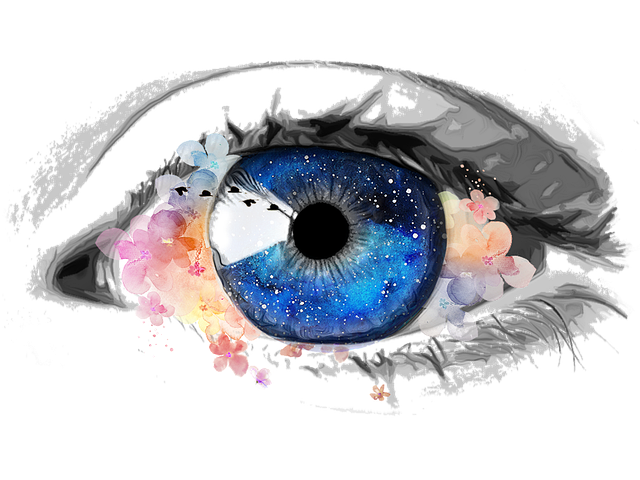 Stilisiertes Auge